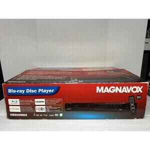 Magnavox NB500MGX Blu-Ray Disc DVD Player w/ Remote HDMI, Bonus VIEW, Deep Color